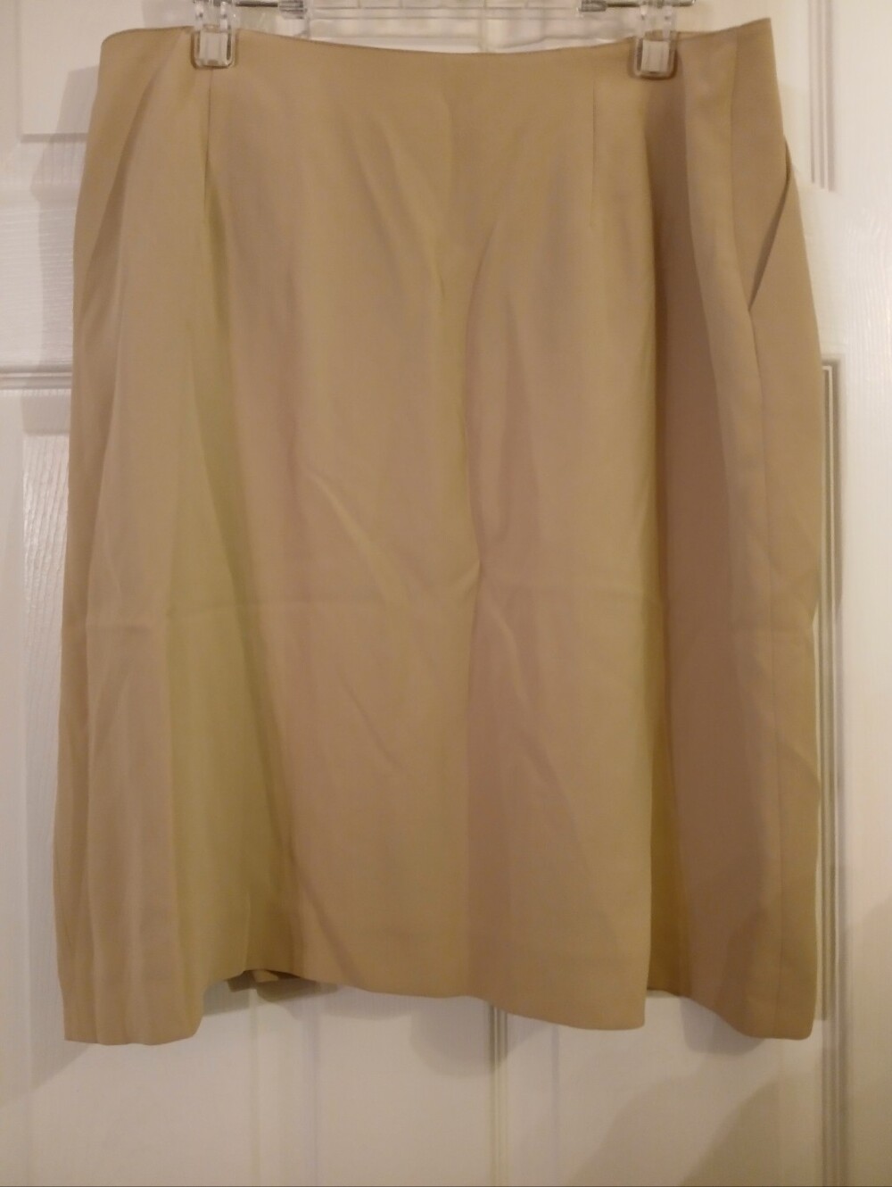 Jones New York Classic Career Pencil Skirt -Camel -Size 14
